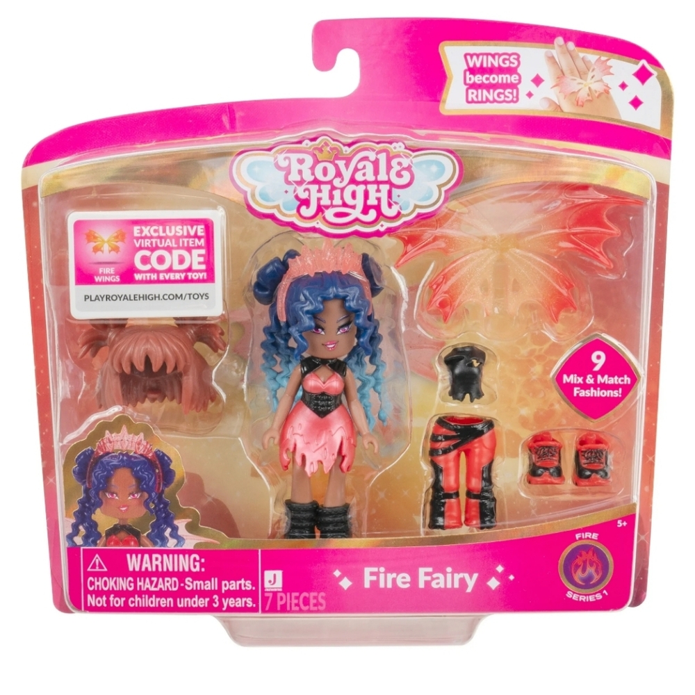 Royale High Fire Fairy Doll ⚡